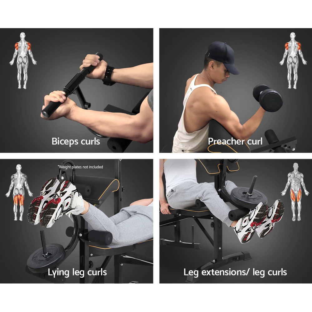 Everfit Weight Bench 10-in-1 Home Gym Station 330kg view 5