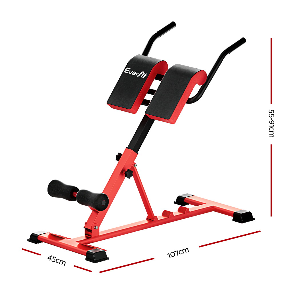 Everfit Weight Bench Roman Chair 10-in-1 200kg Capacity view 2