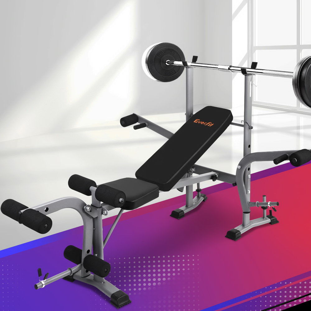 Everfit Weight Bench 8-in-1 Adjustable Station 200kg