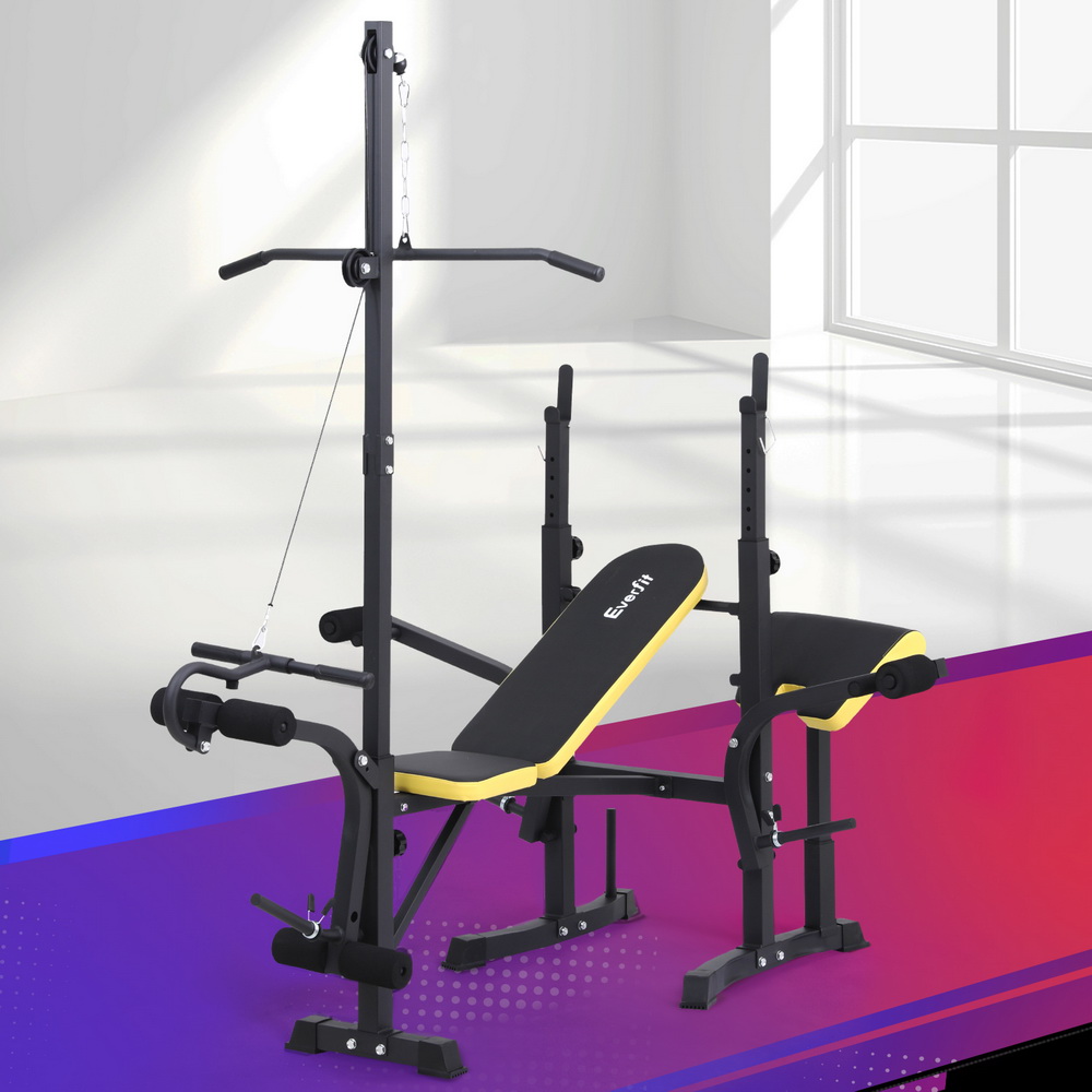 Everfit 14-in-1 Weight Bench Multi-Station Home Gym