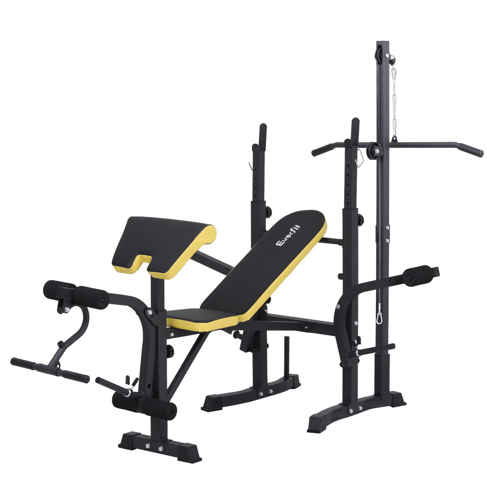Everfit 14-in-1 Weight Bench Multi-Station Home Gym view 3