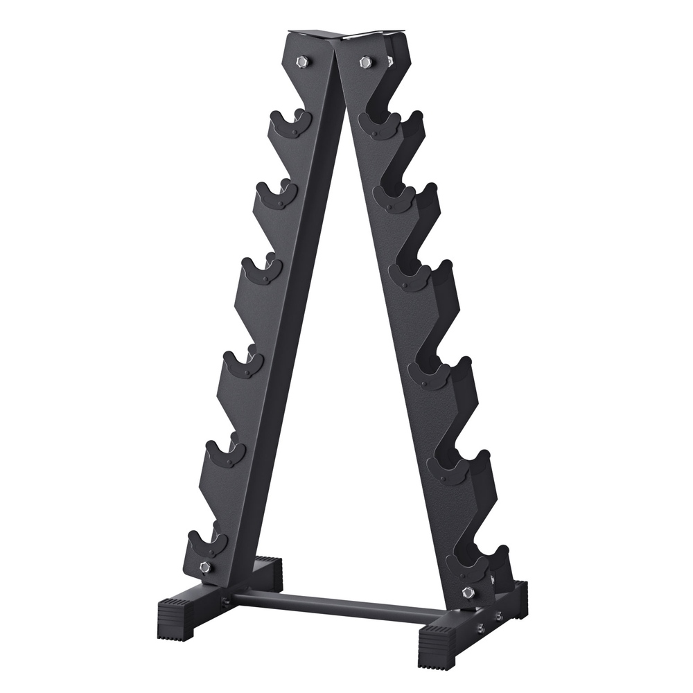 Everfit Dumbbell Rack A-Frame Storage, 4 or 6 Tier