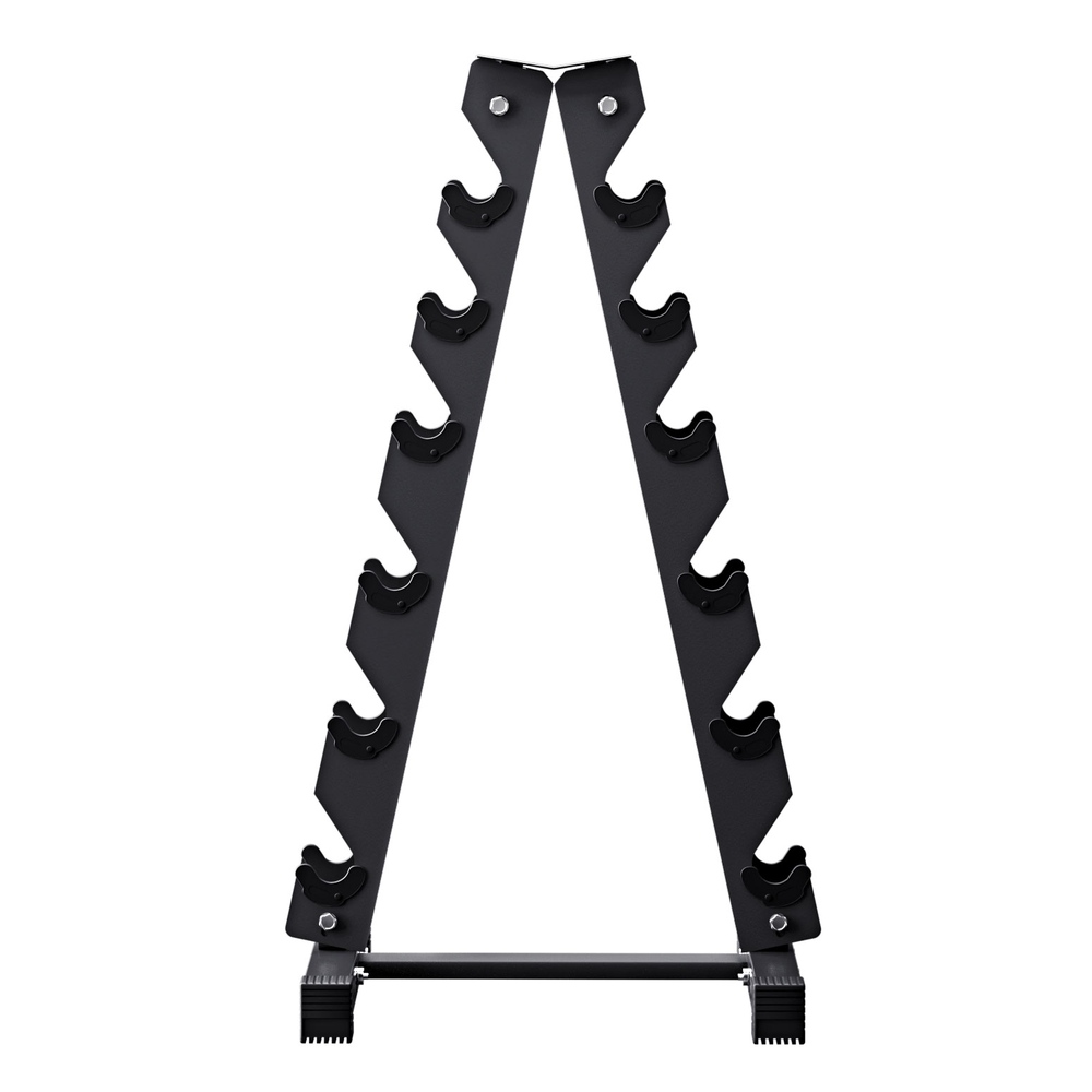 Everfit Dumbbell Rack A-Frame Storage, 4 or 6 Tier view 3