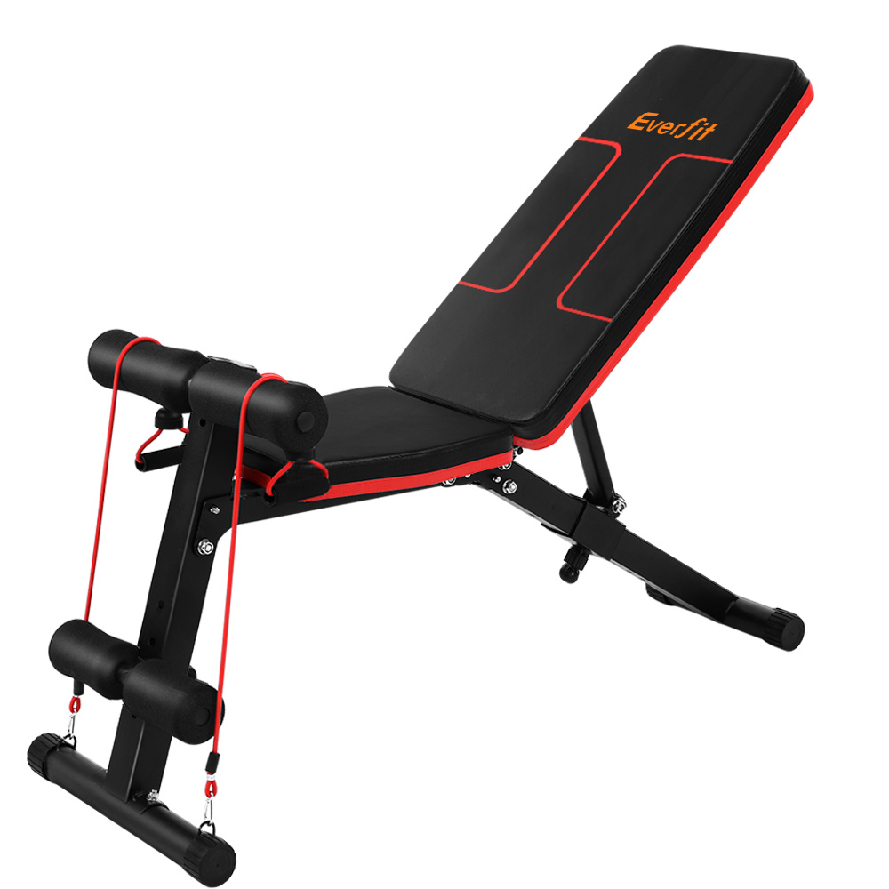 Everfit Adjustable FID Bench 6-Position Backrest 150kg view 2