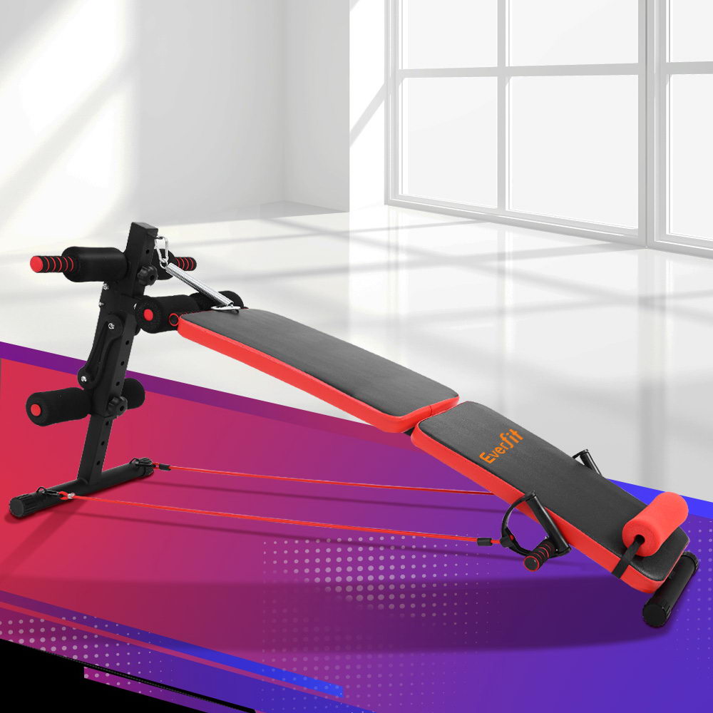 Everfit Weight Bench Sit Up Foldable Home Gym