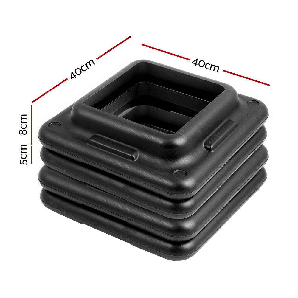 Everfit 4X Aerobic Step Riser Exercise Block view 2