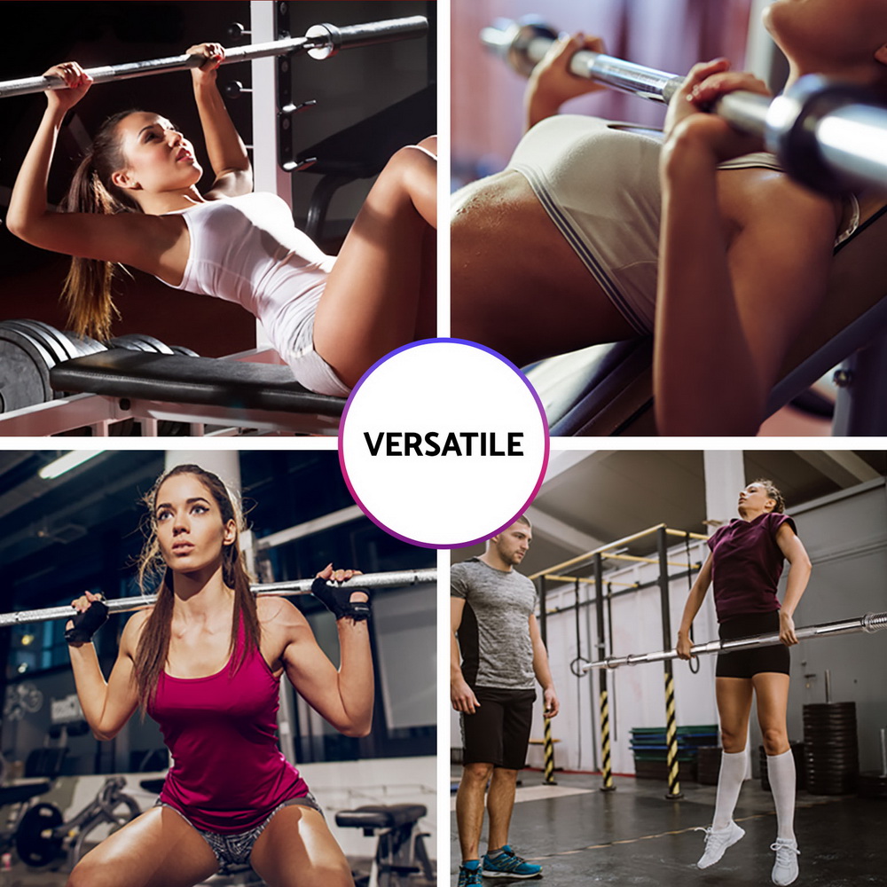 Everfit Olympic Barbell Bar for Weight Plate Training view 4