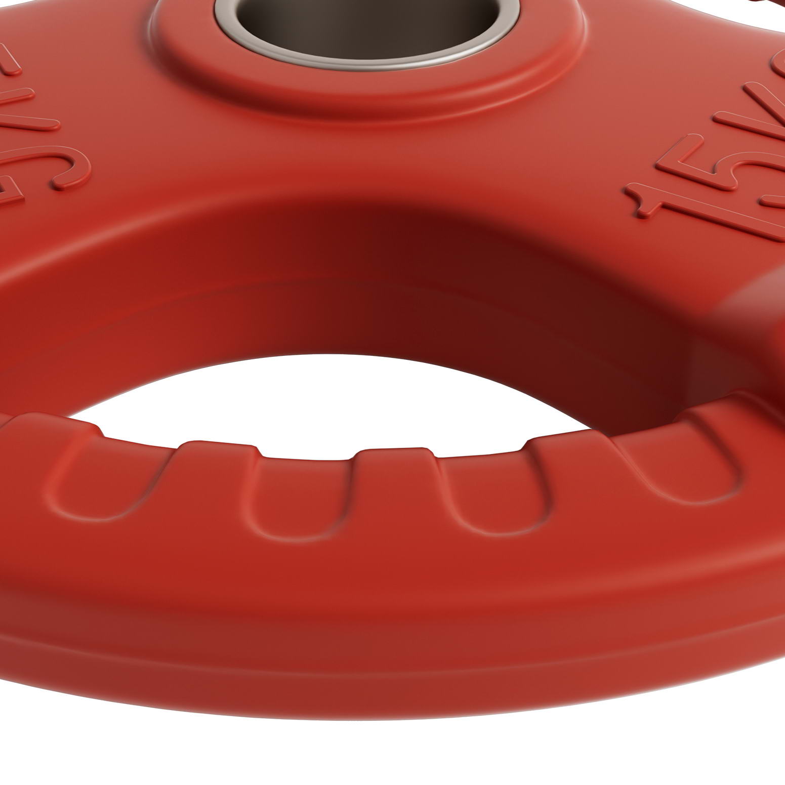 Everfit Olympic Weight Plates Cast Iron 3-Hole Grip view 4