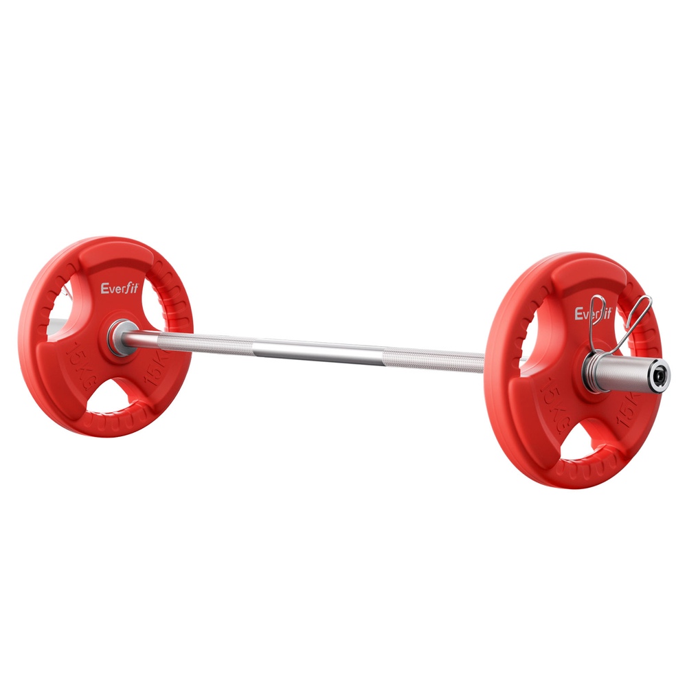 Everfit Dumbbell Barbell Plate Set for Home Gym, 16-46kg view 3