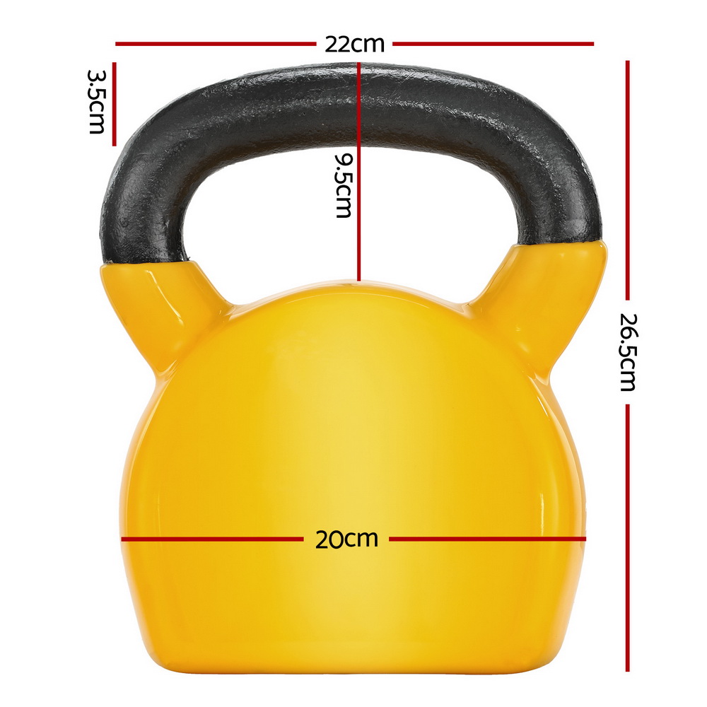 Everfit Kettlebell Set with Oversized Handle, 4-24kg view 2