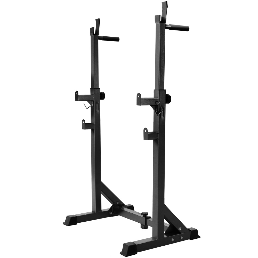Everfit Squat Rack Stand Set Adjustable Height 300kg