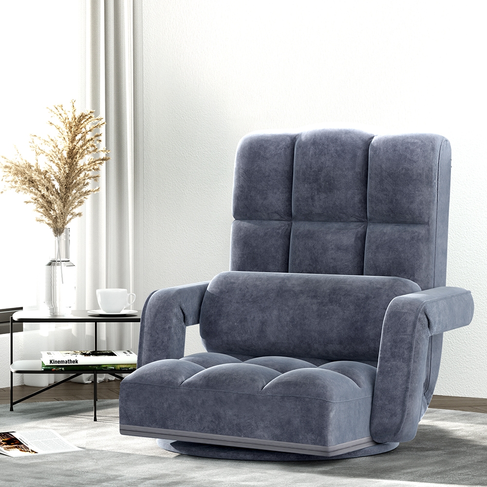 Artiss Floor Chair Lounge Sofa Swivel in 2 Colours