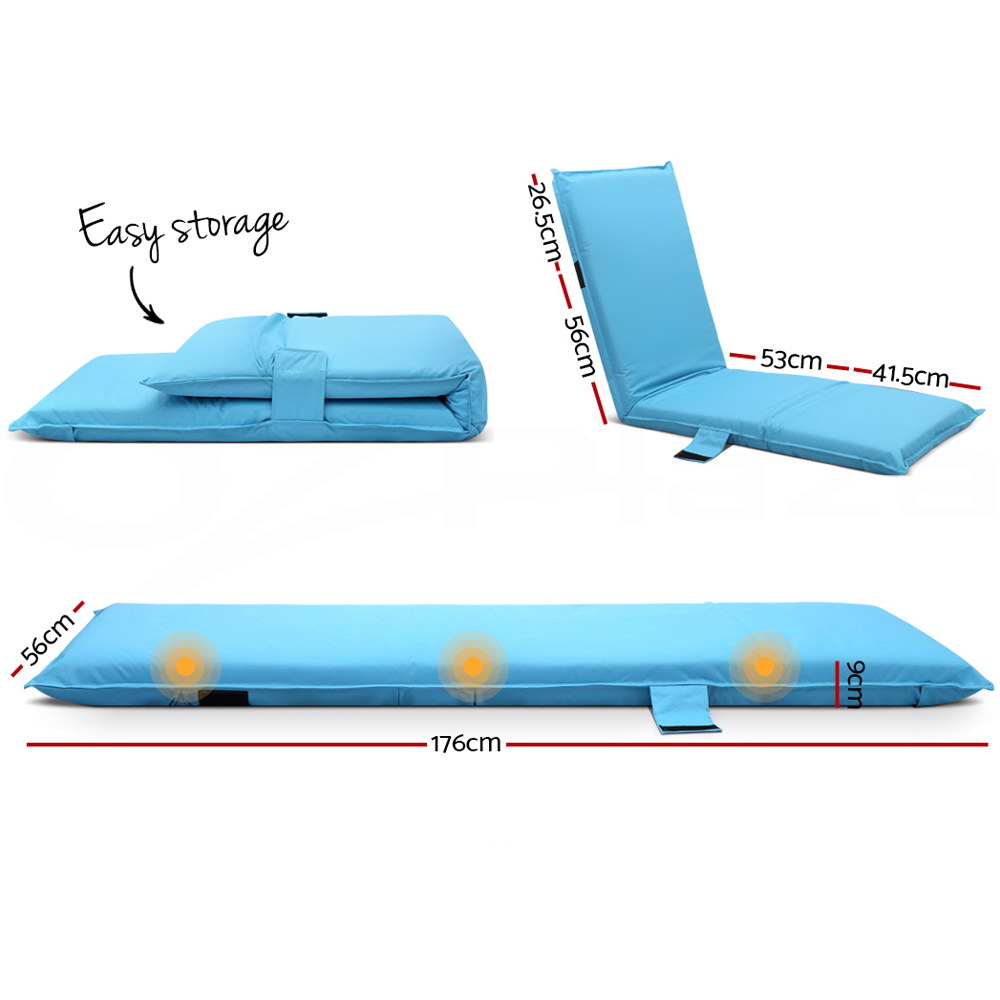 Artiss Floor Lounge Sofa Camping Chair in 2 Colours view 2
