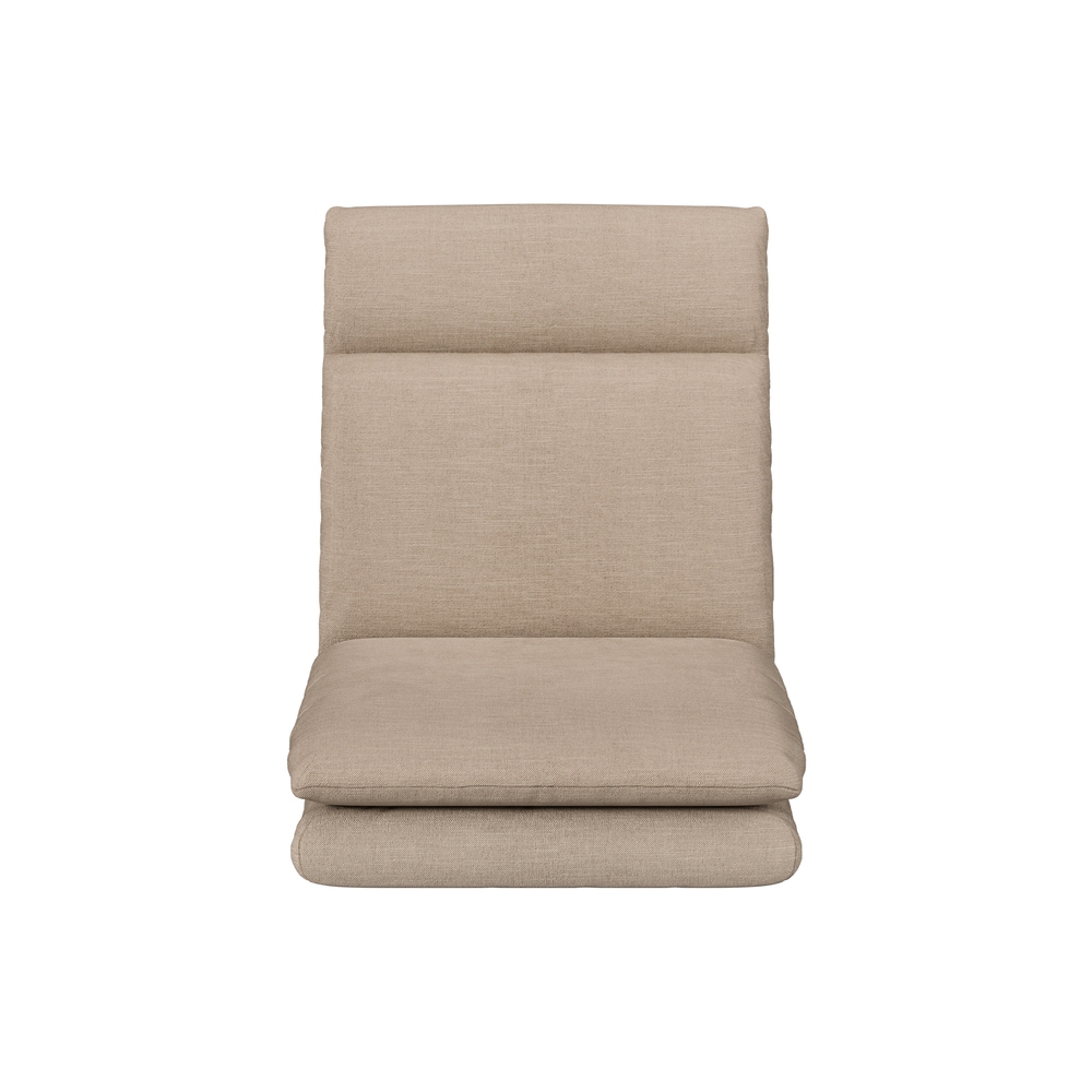 Artiss Floor Chair Sofa 1 Seater Linen Beige view 3