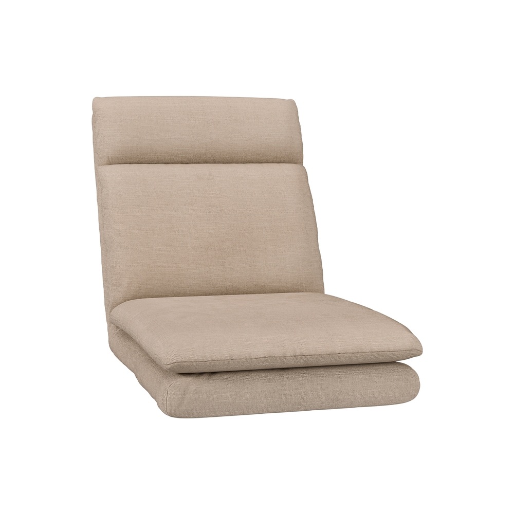 Artiss Beige Linen Floor Chair Sofa Single or Double view 2