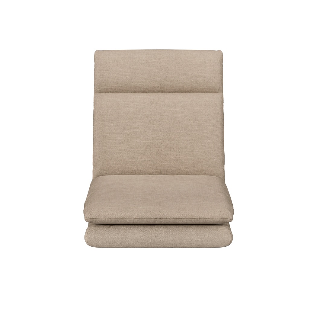 Artiss Beige Linen Floor Chair Sofa Single or Double view 4