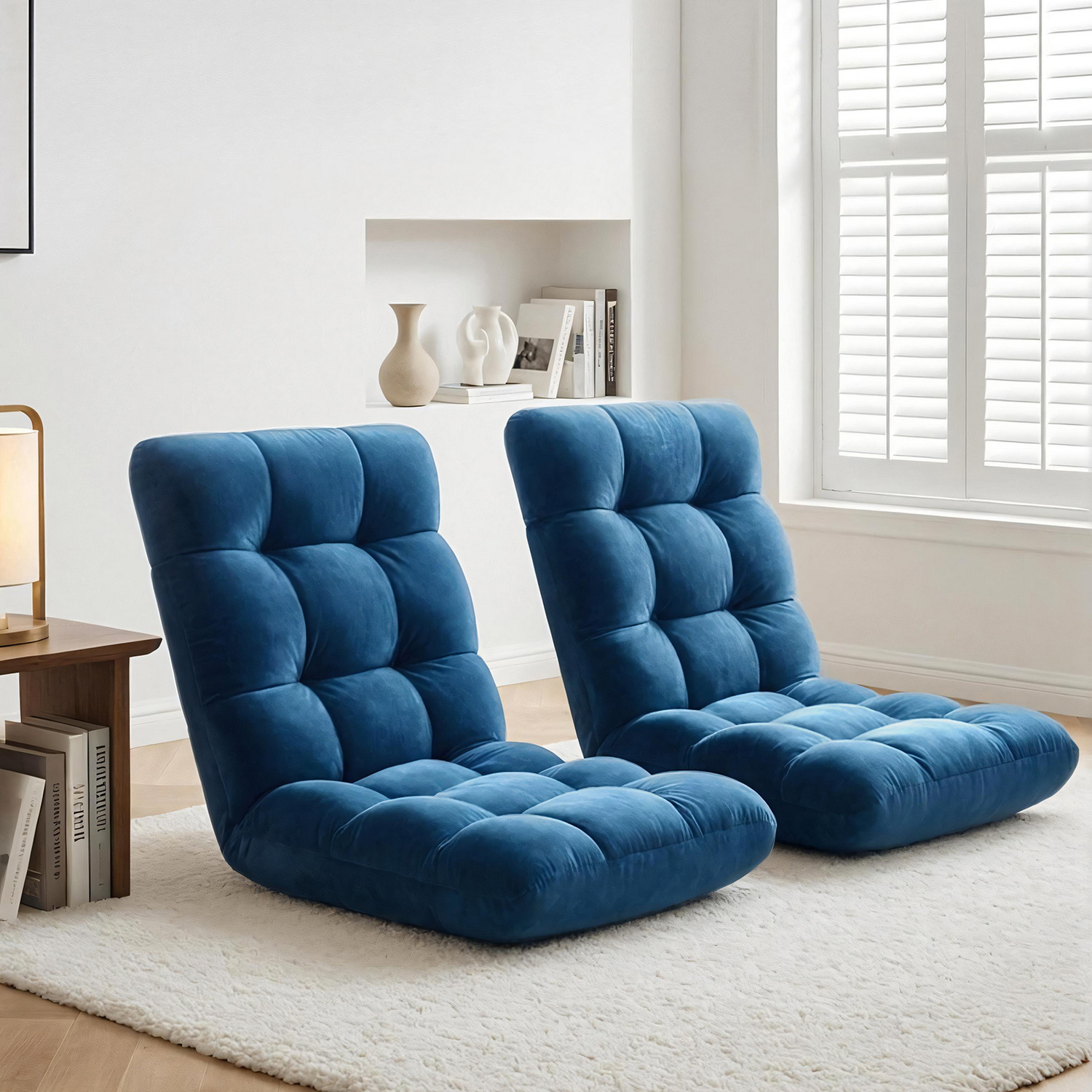 Artiss Floor Lounge Sofa Bed in Single or Double Pack