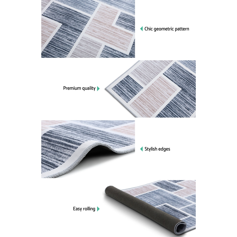 Artiss Oblo Short Pile Area Rug in 3 Sizes view 4