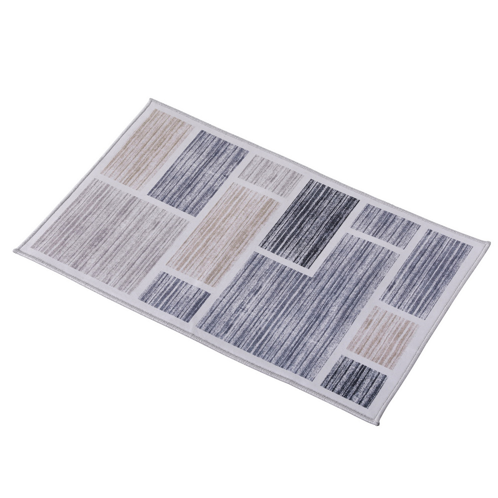 Artiss Soft Velvet Floor Rug Doormat Non-Slip Bath Mat 50x80cm view 3