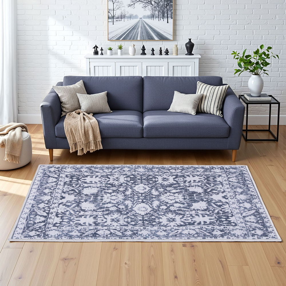 Artiss Soft Velvet Washable Modern Floor Rug in 2 Sizes