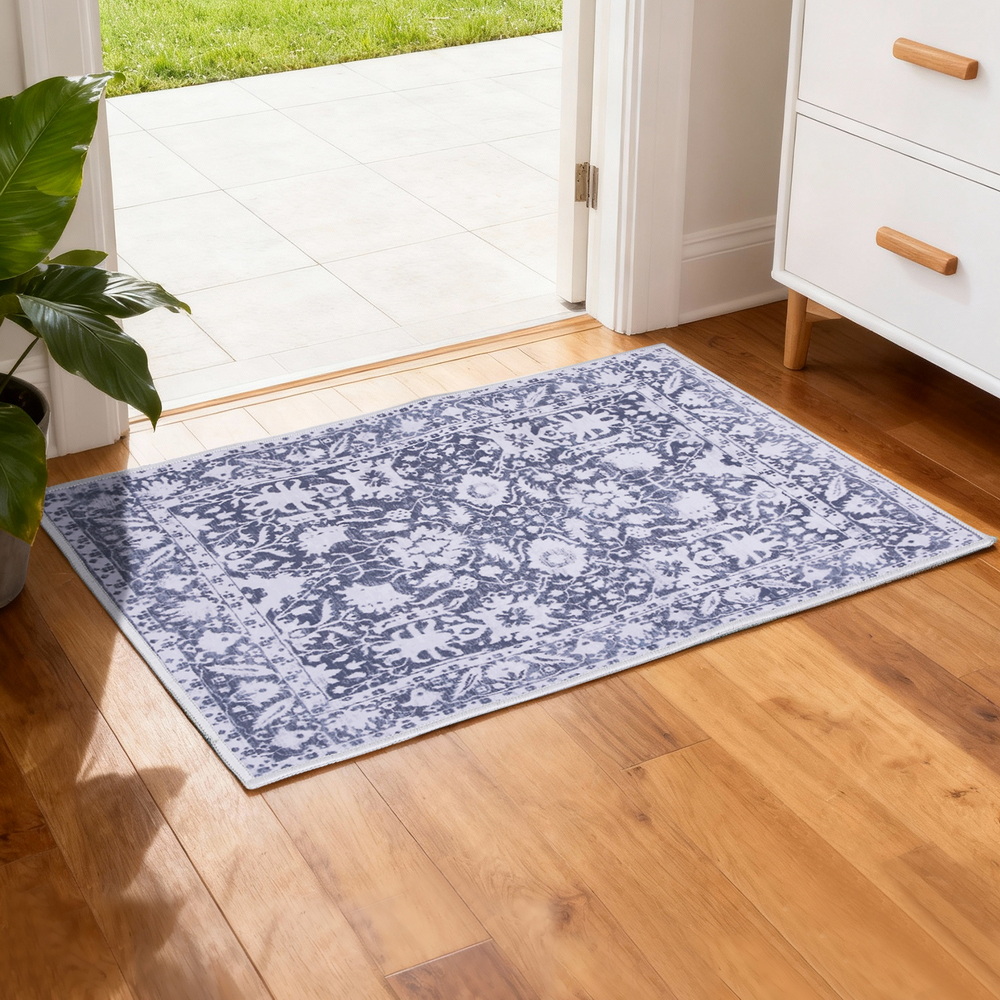 Artiss Floor Rug 50x80cm Velvet Non-Slip Bath Mat