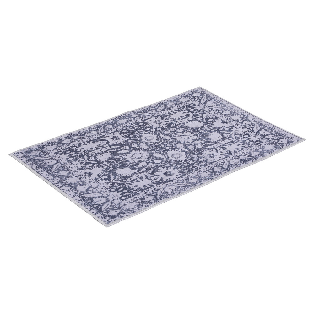 Artiss Floor Rug 50x80cm Velvet Non-Slip Bath Mat view 2