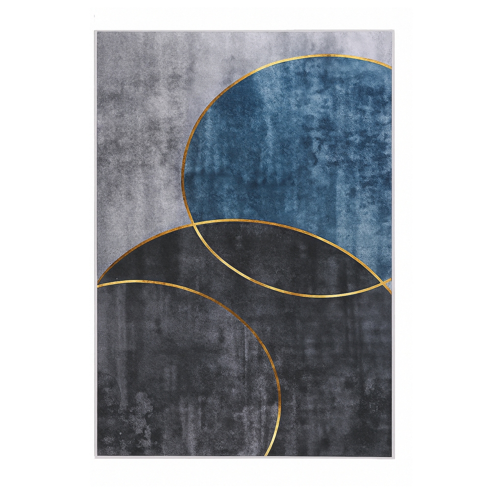 Artiss Washable Floor Rug Transitional Geometric in 2 Sizes