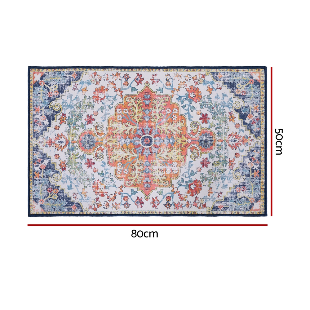 Artiss Bohemian Floor Rug Doormat Non-Slip Entryway 50x80cm view 2