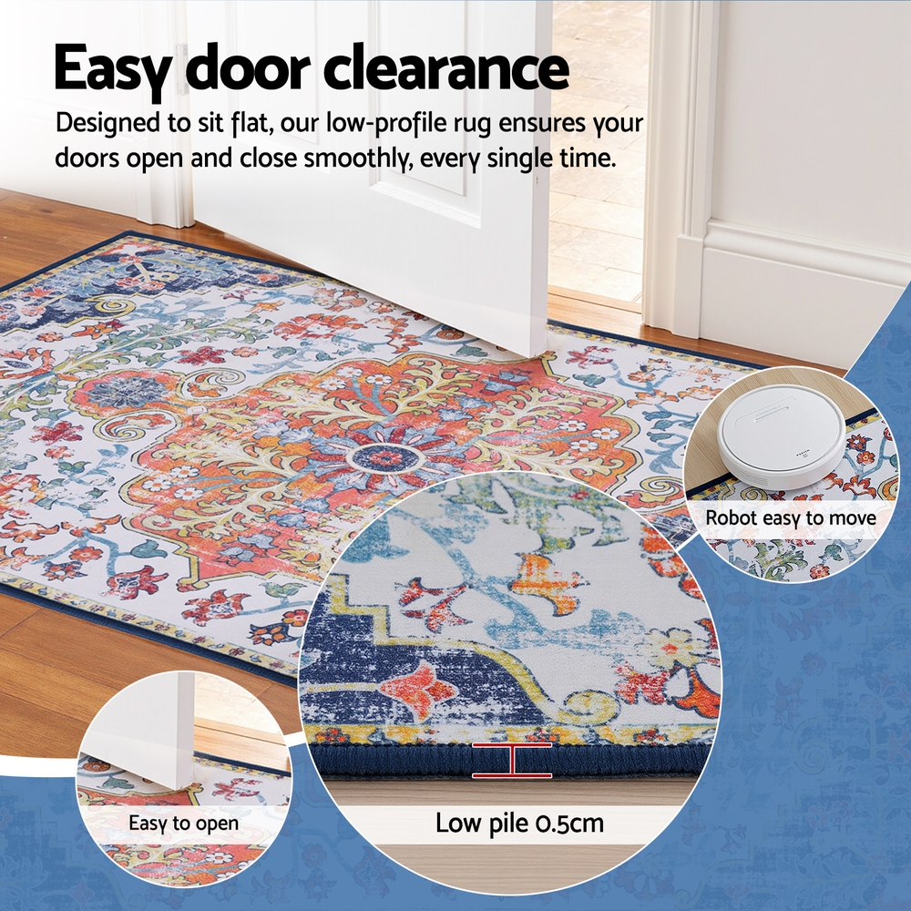 Artiss Bohemian Floor Rug Doormat Non-Slip Entryway 50x80cm view 4