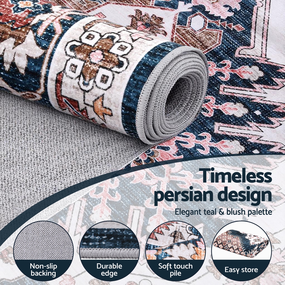 Artiss Persian Washable Floor Rug in 3 Sizes view 4