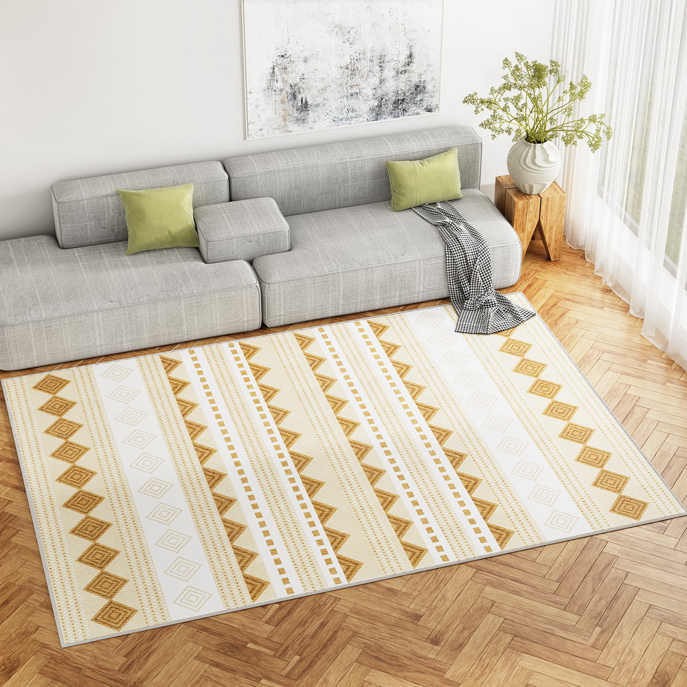 Artiss Ella Crystal Velvet Area Rug in 2 Sizes