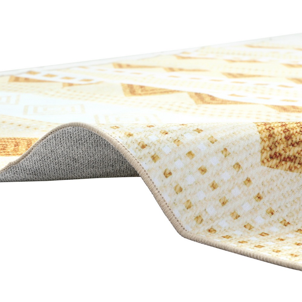 Artiss Ella Crystal Velvet Area Rug in 2 Sizes view 3