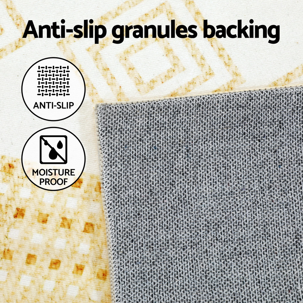 Artiss Ella Crystal Velvet Area Rug in 2 Sizes view 5