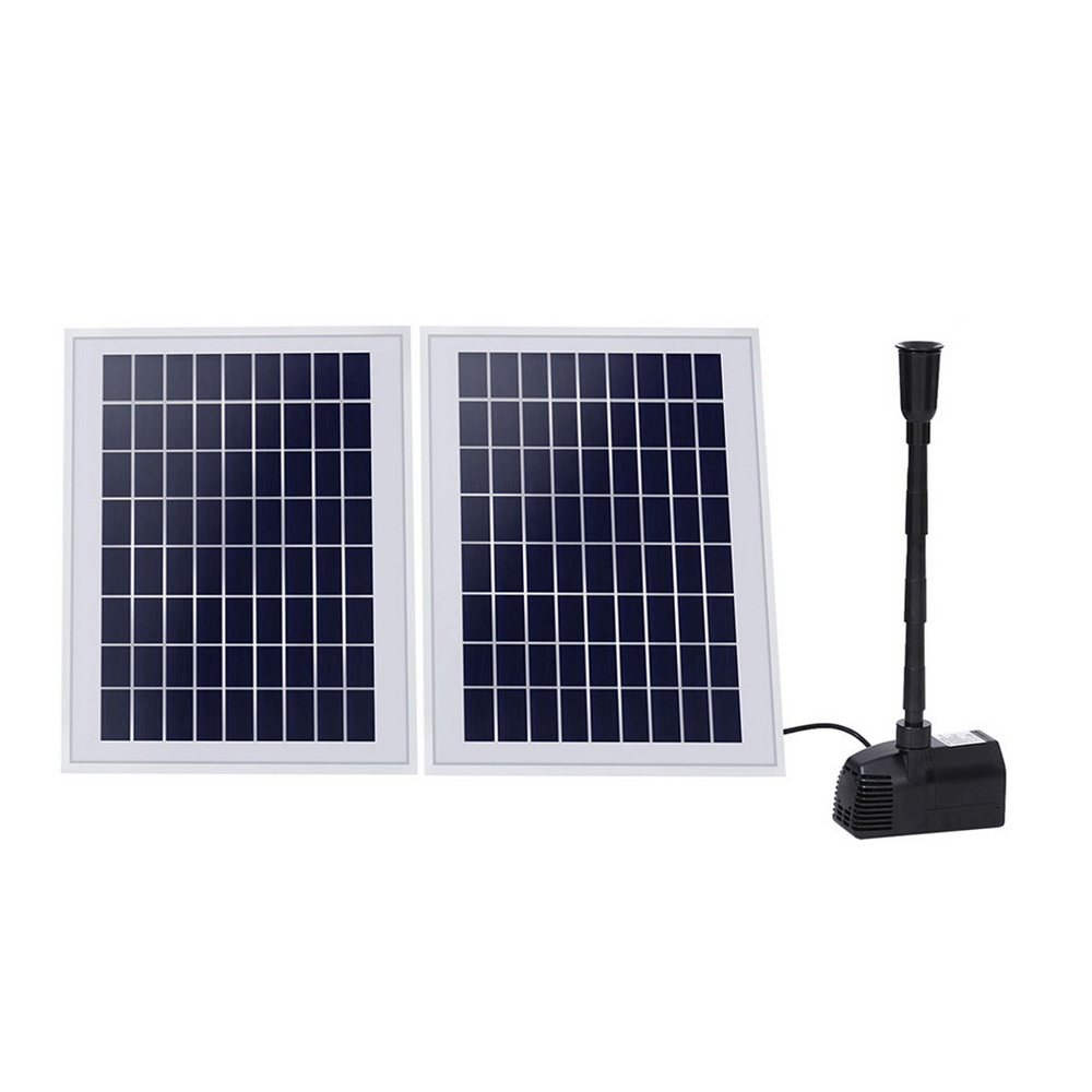 Gardeon Solar Pond Pump Kit with 2 Panels 1600L/H view 3
