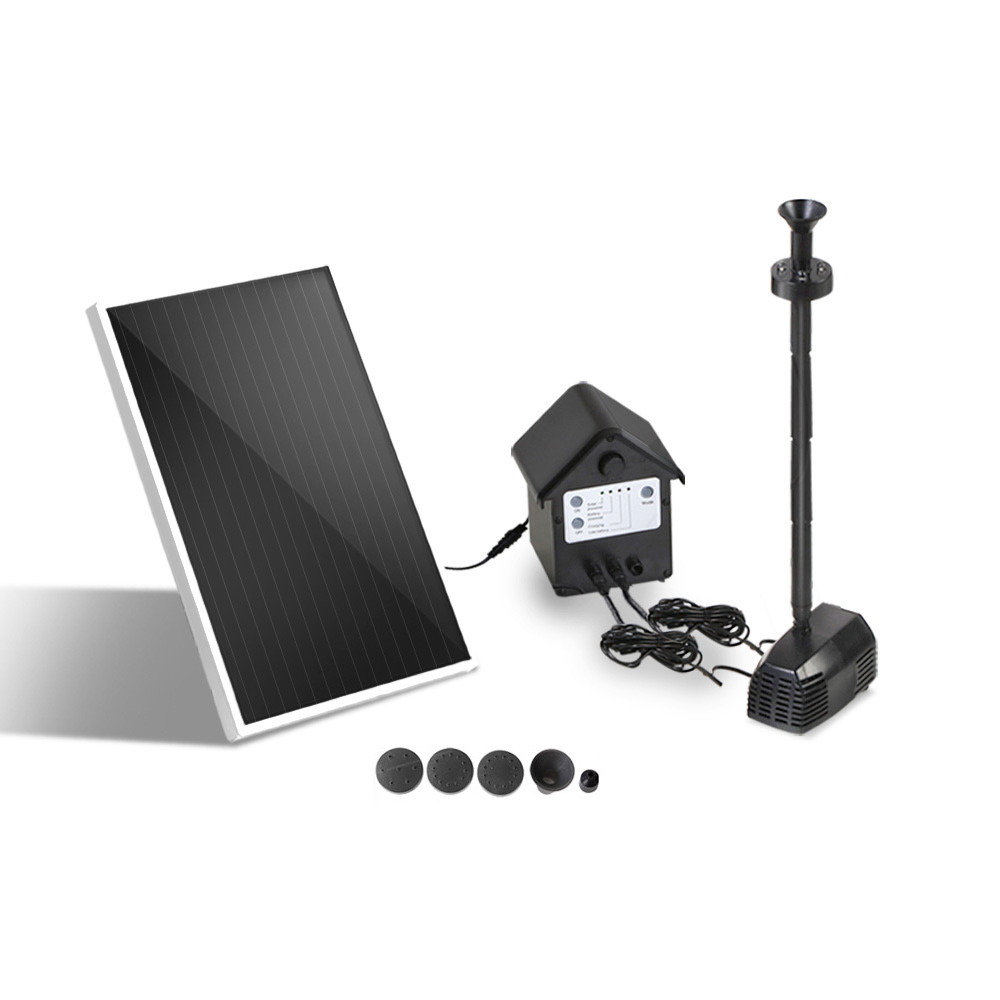 Gardeon Solar Pond Pump Submersible Fountain with Battery Kit