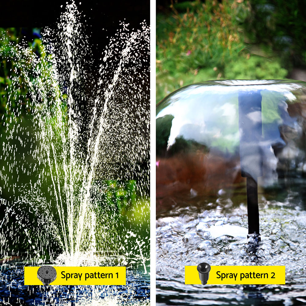 Gardeon Solar Fountain Pump Waterproof with Filter Box 470L/H view 4