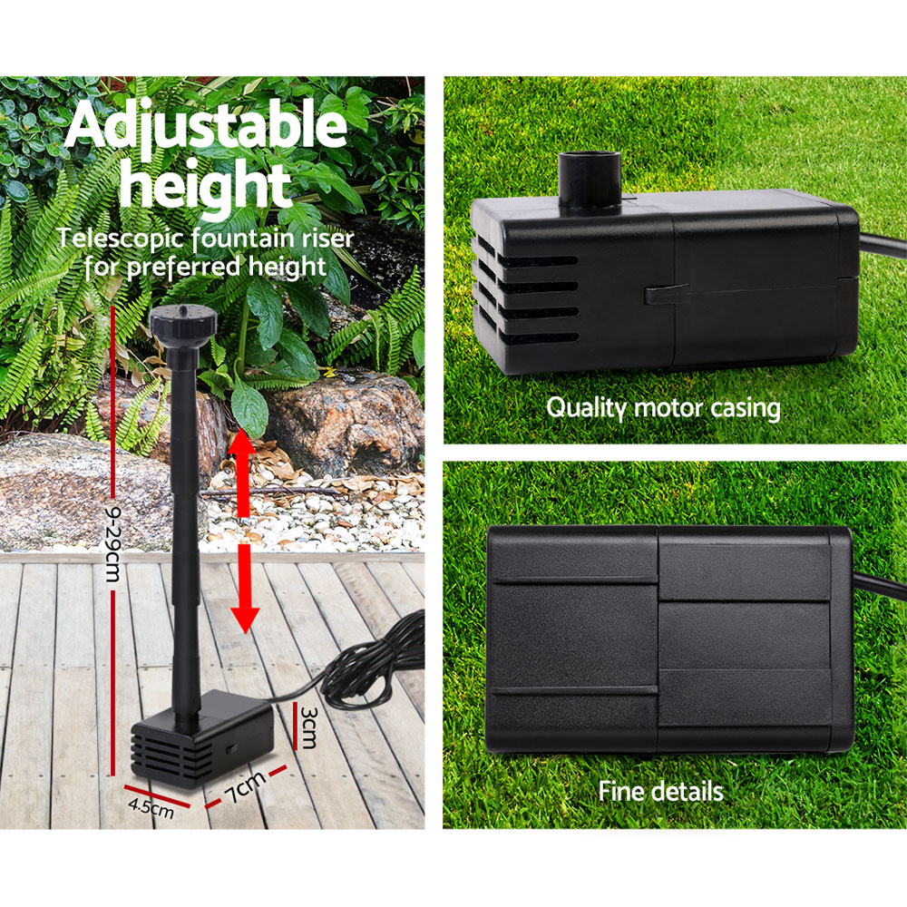 Gardeon Solar Pond Pump 4.6ft Brushless view 3
