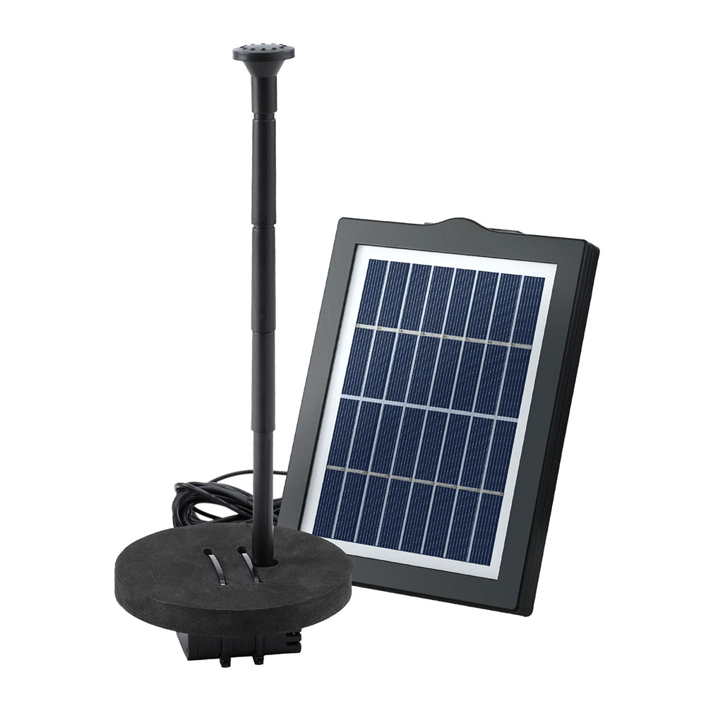 Gardeon Solar Pond Pump Floating Bird Bath Fountain 190L/H