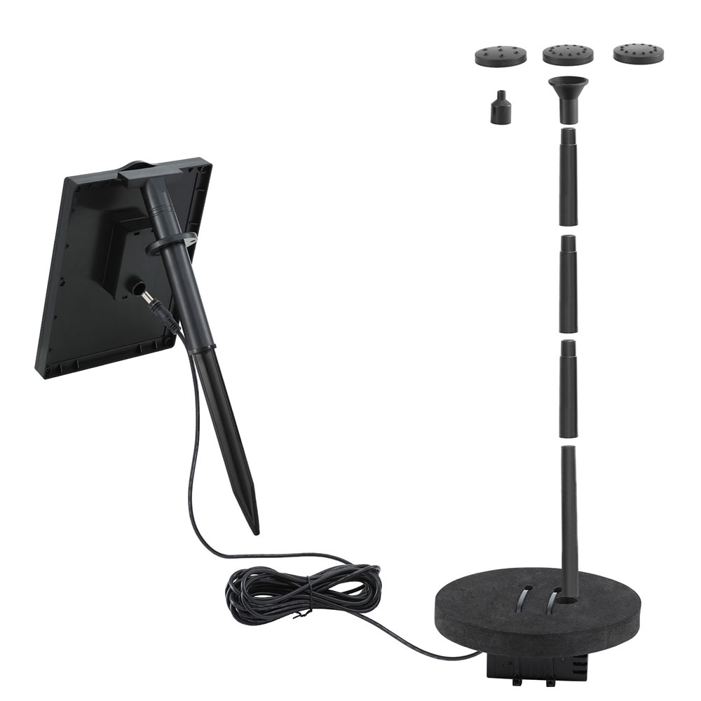 Gardeon Solar Pond Pump Floating Bird Bath Fountain 190L/H view 3