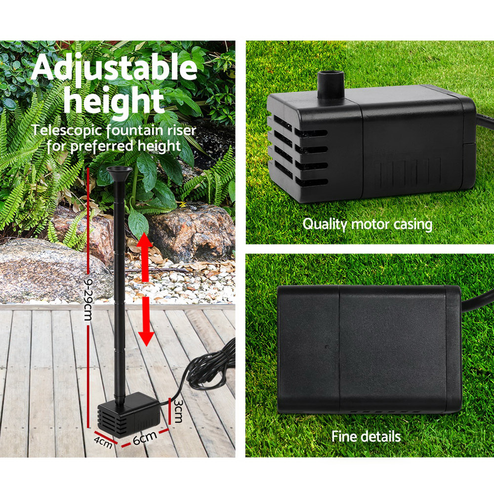 Gardeon Submersible Solar Pond Pump Kit Multiple Models view 3