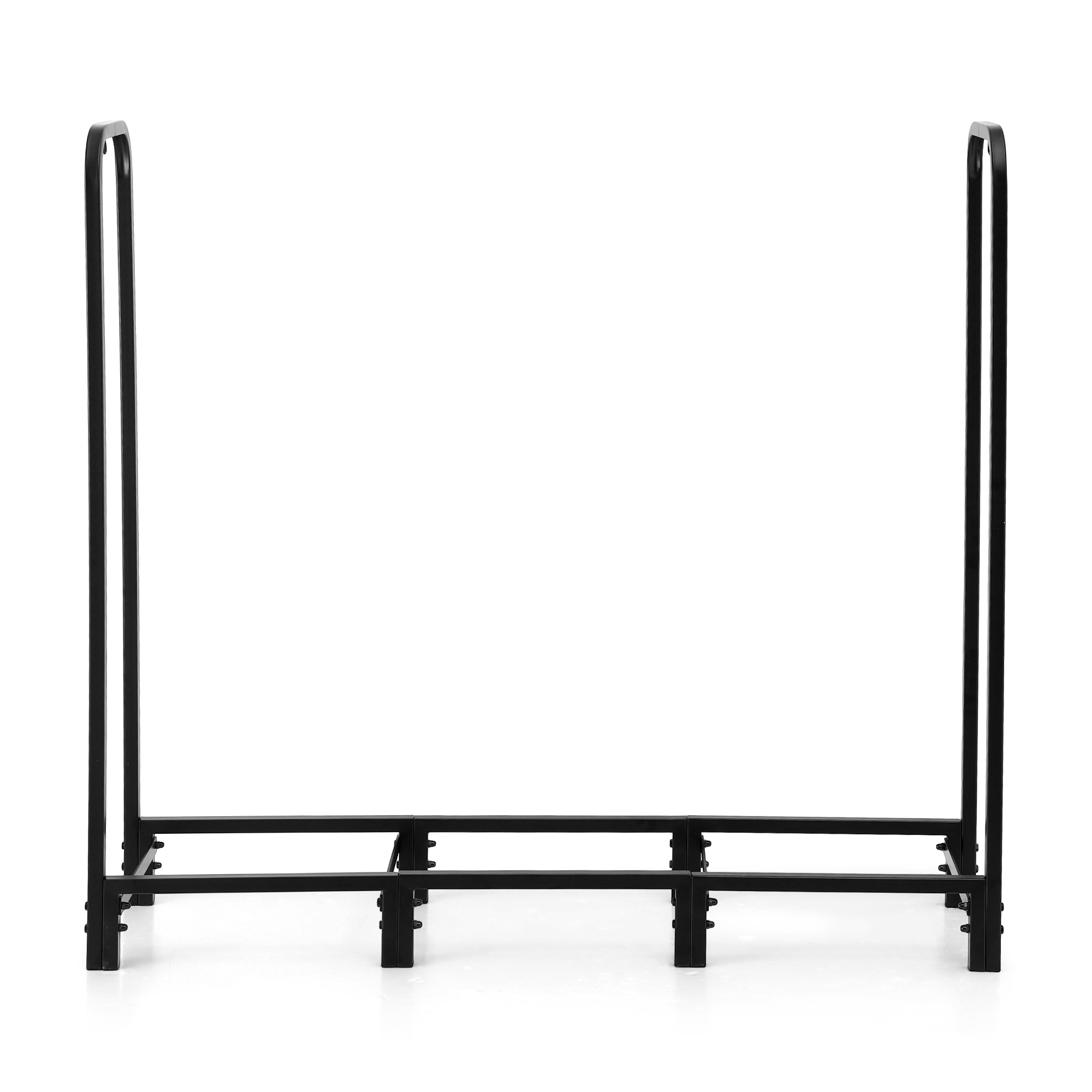 Gardeon 120cm Firewood Rack with Fireplace Tools Black view 3