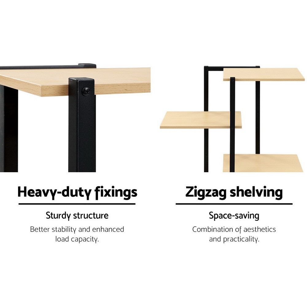 Artiss 6 Tier Metal Zigzag Plant Stand view 5