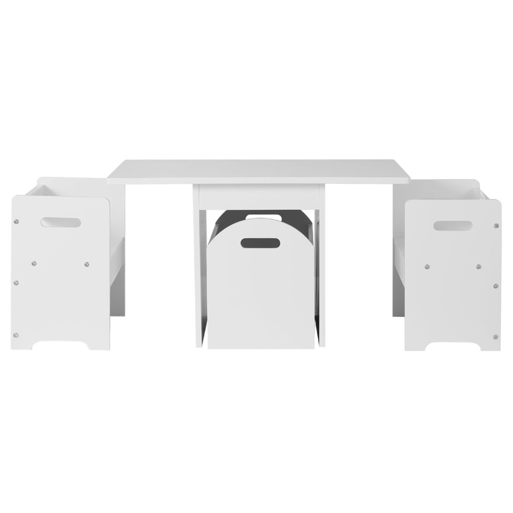 Keezi 3-Piece Modular Kids Table and Chairs Set view 3