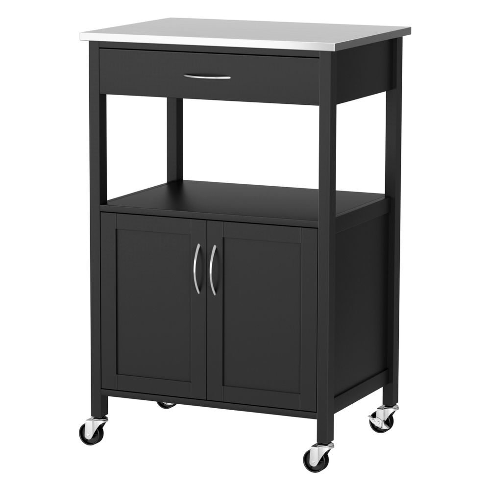 Artiss Kitchen Island Trolley Cupboard 60cm in 2 Colours