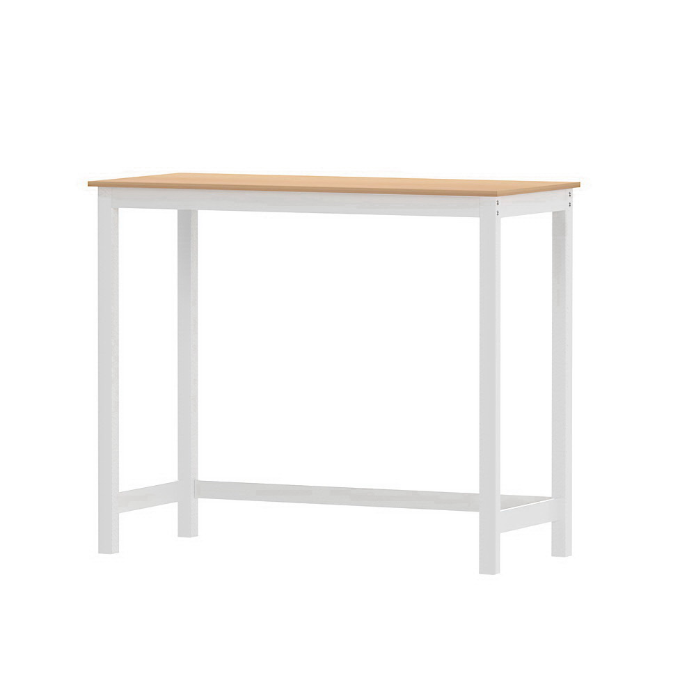Artiss Ari Rectangular Bar Table Solid Pine Wood in 2 Sizes