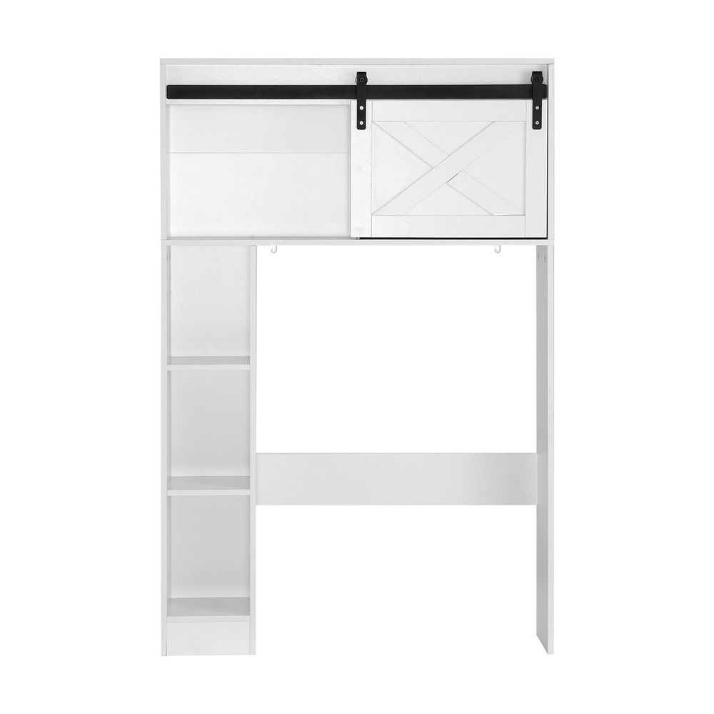 Artiss Over Toilet Bathroom Cabinet Laundry Shelf 128cm view 3