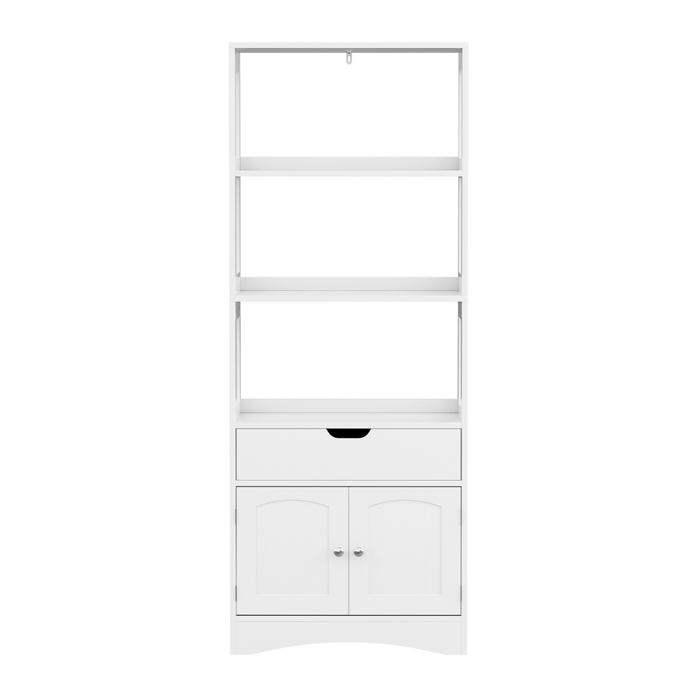 Artiss Bathroom Storage Cabinet 2 Drawers White view 5