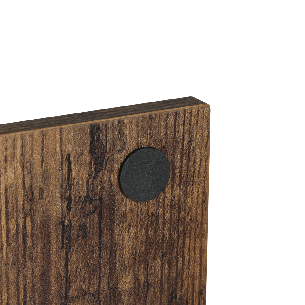 Artiss Umeni Bedside Table Shelf Rust Oak view 4