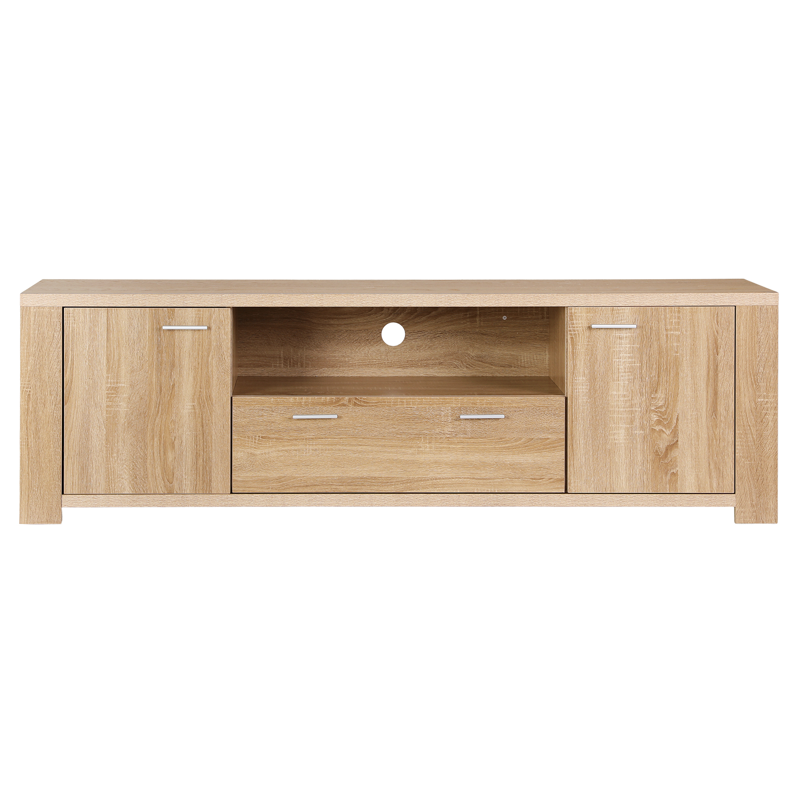 Artiss 180cm Pine TV Unit with Storage Drawers view 4