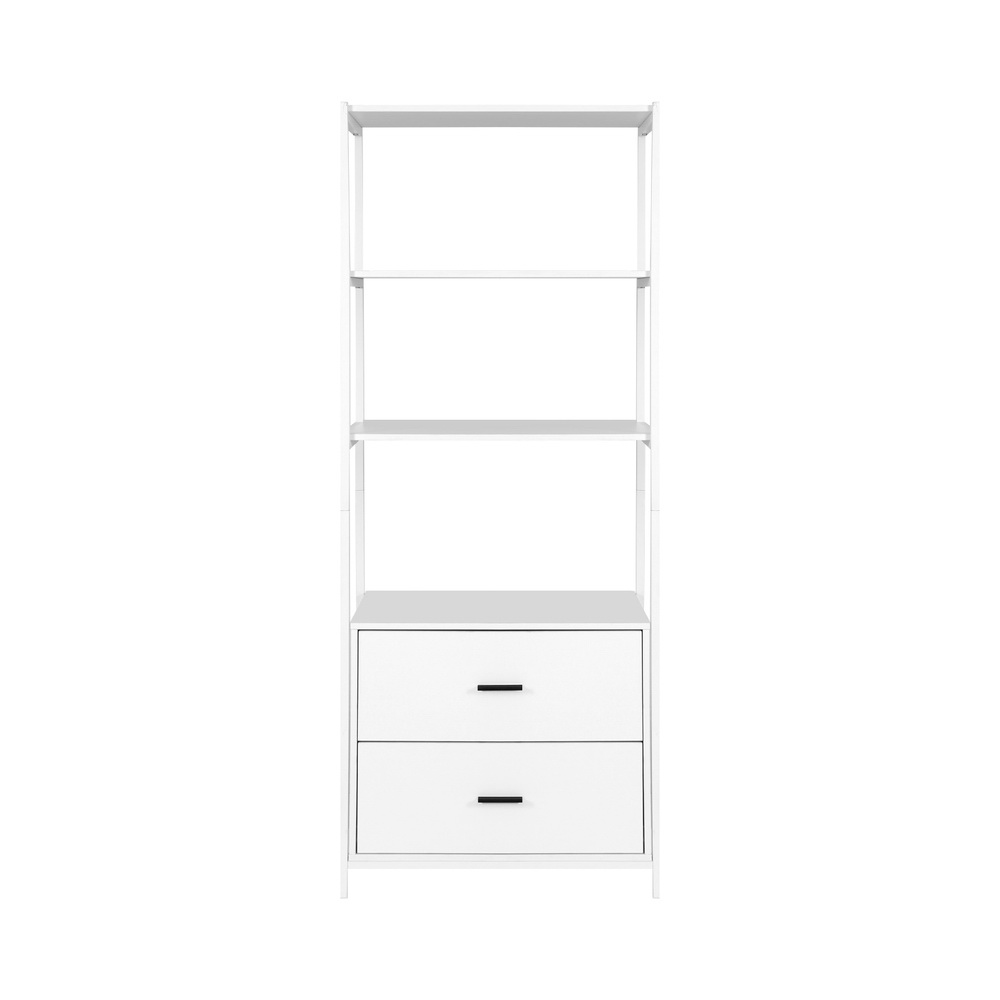 Artiss Display Shelf 2 Drawers 152cm White view 5